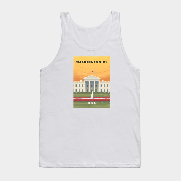 Washington DC, USA Tank Top by GreekTavern